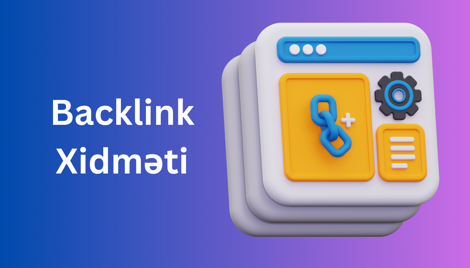 Backlink Xidmeti